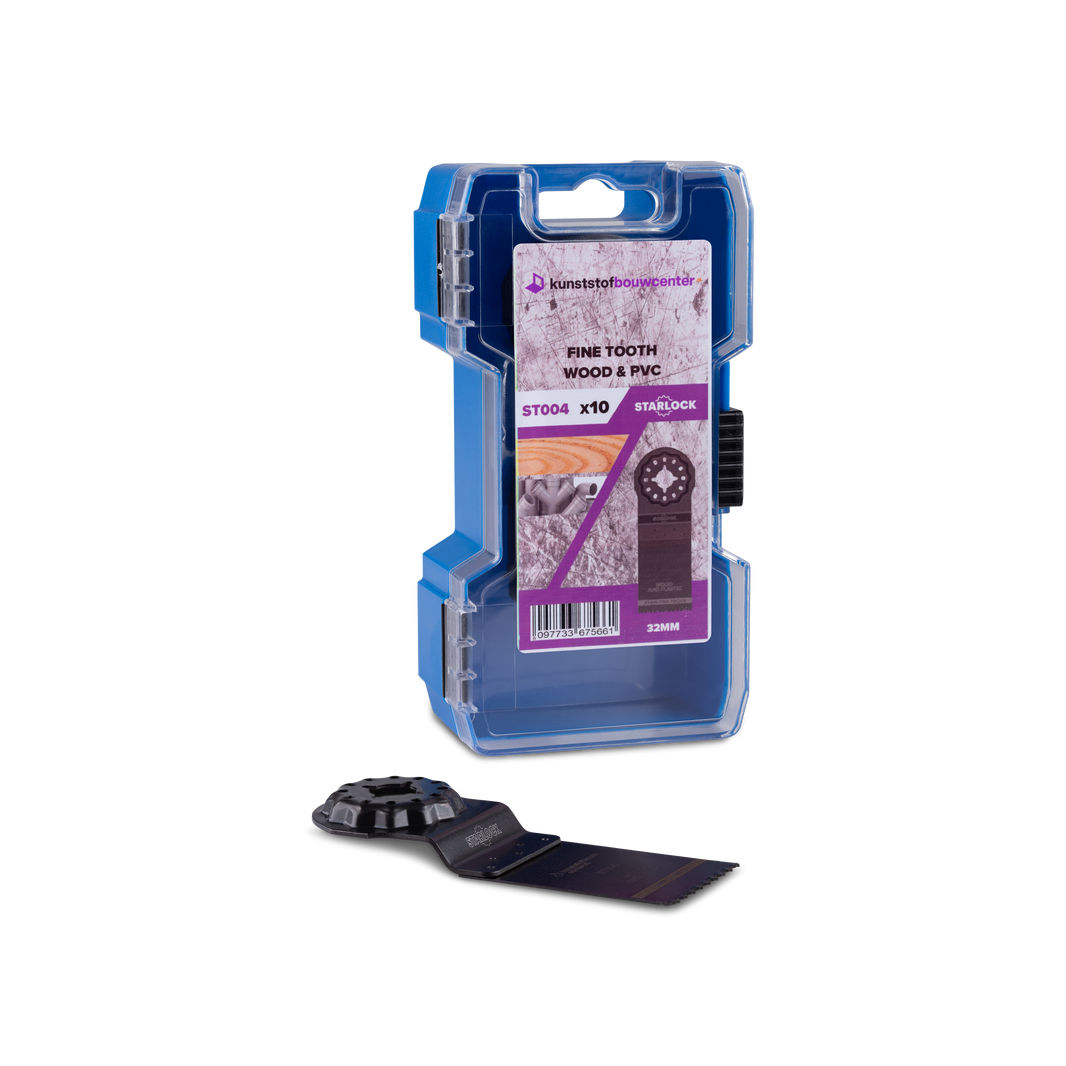 KBC Duraline Multitoolzaag BiFine Tooth Wood & PVC (10 stuks) Starlock - ST004 (bestelnr. 0900)