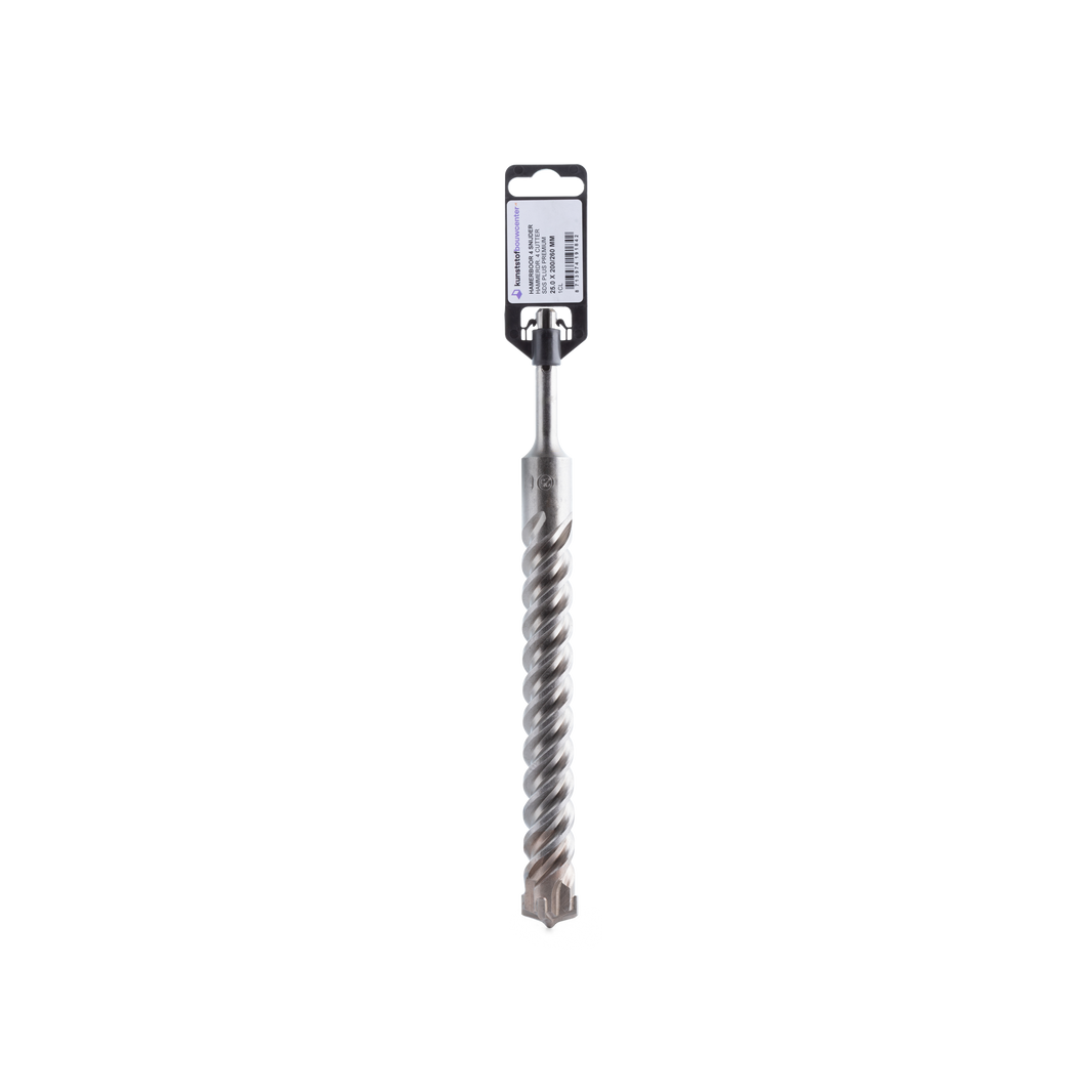 SDS+ Premium PGM Hamerboor 4-snijder 25,0x200/260 mm (bestelnr. 0869)