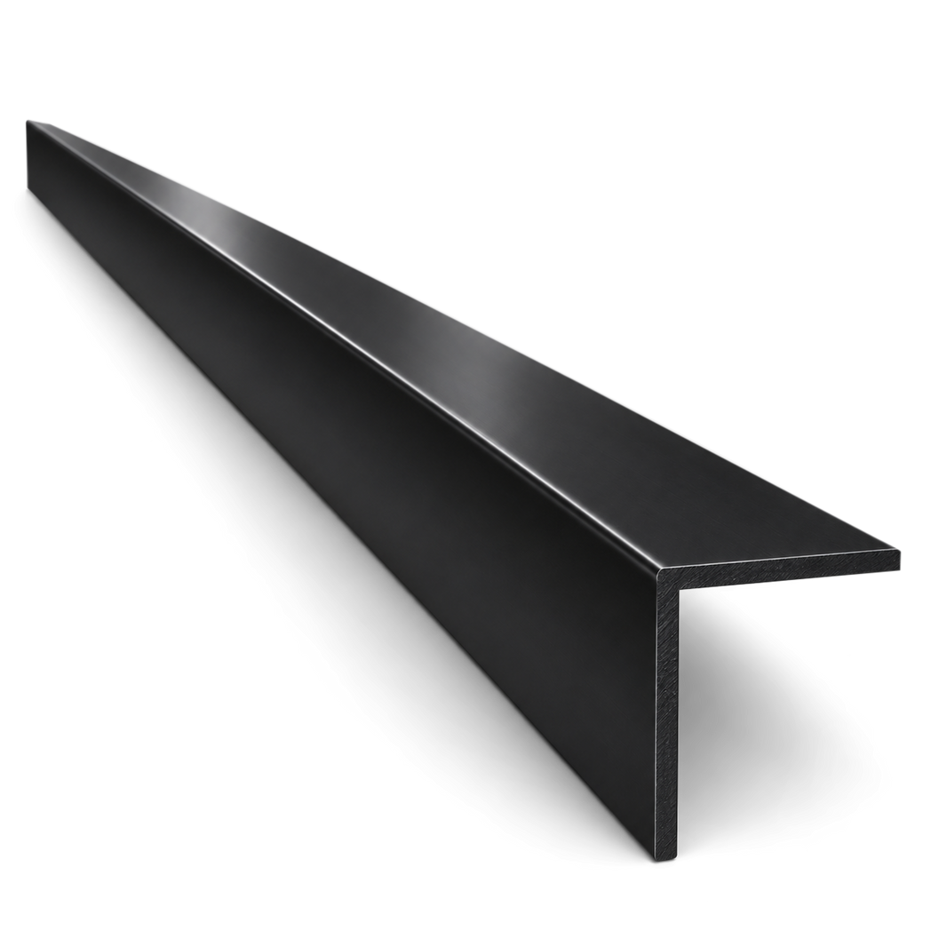 KBC Duraline hoekprofiel 60x40x3x5800 mm - zwart (bestelnr. 0721)