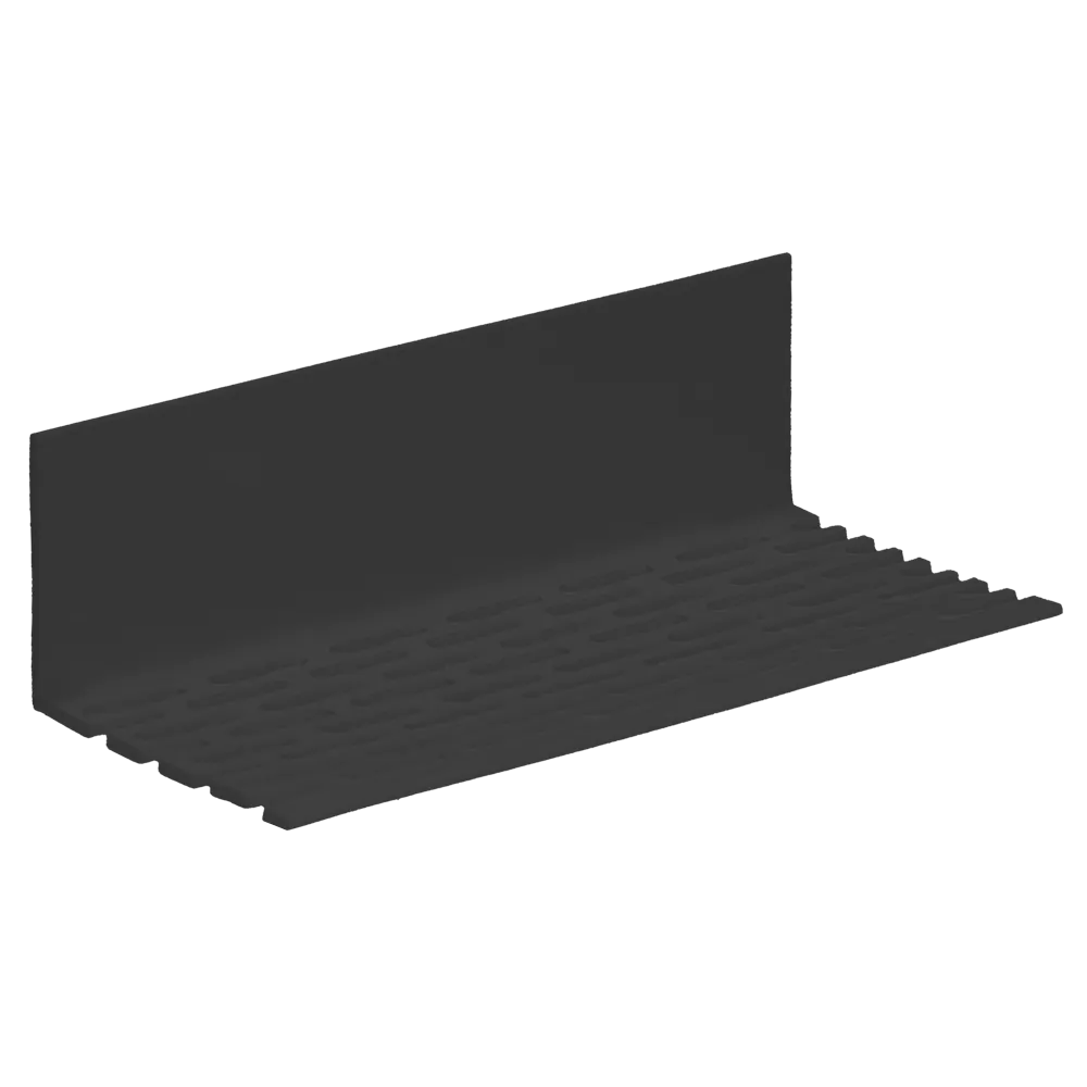 Keralit hoekprofiel geperforeerd 30x30x2 mm (0132) 3000 mm