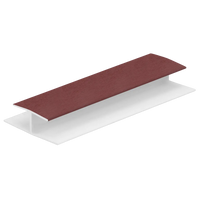Keralit H-verbindingprofiel 10x2600 mm (bestelnr. 0420)