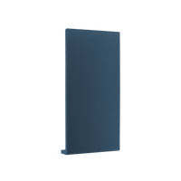 KBC Duraline boeiboord dakrand 300 mm nerf (6000 mm) (bestelnr. 0312)