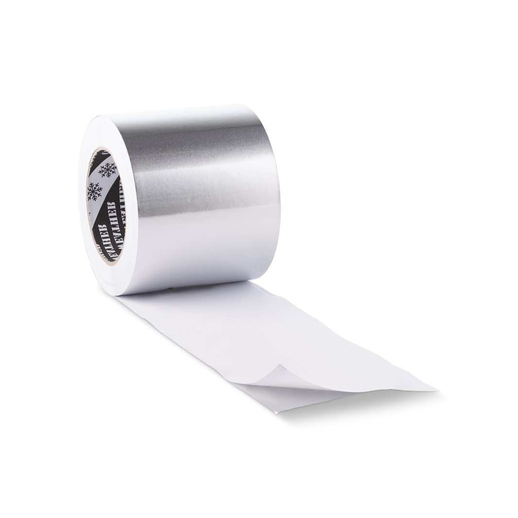 TechnoTape Aluminiumtape Cold Weather 30 μ 100 mm 45 mtr (prijs per rol) (bestelnr. 0935)