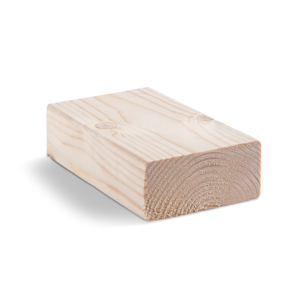 Vurenhout geschaafd 44x95x4800 mm (per stuk) (bestelnr. 0204)
