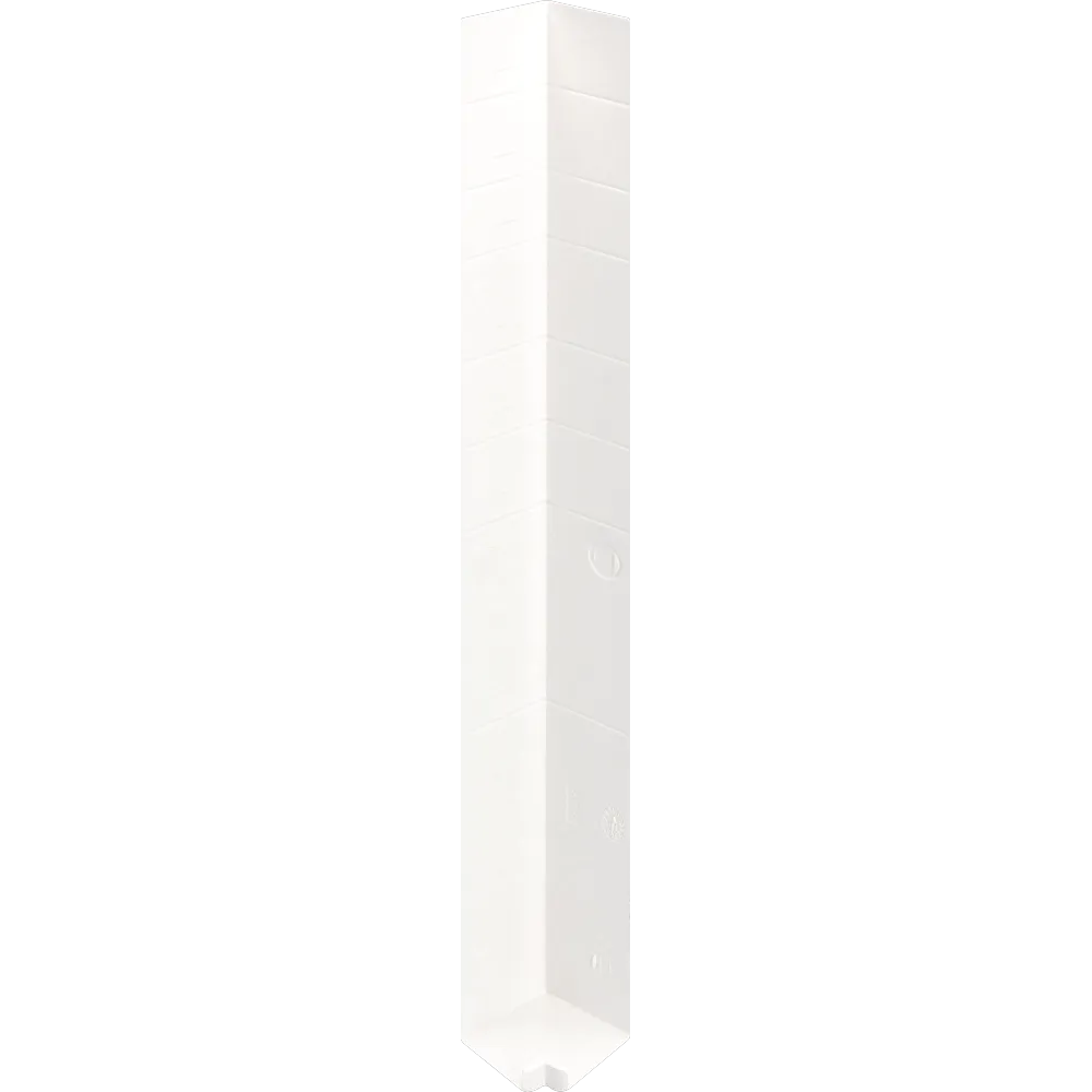Keralit uitwendig hoekstuk 300x35 mm (2137)
