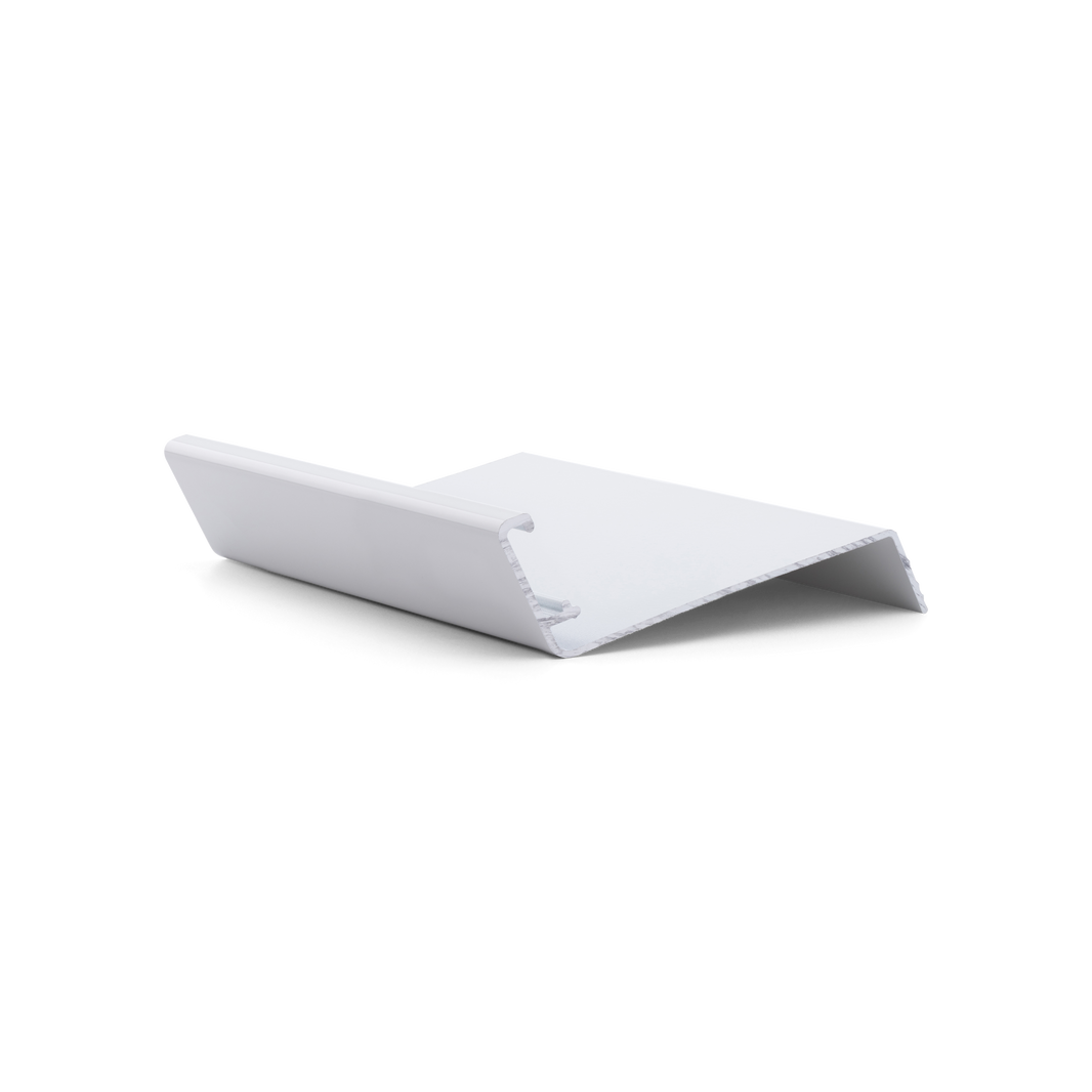 Aluminium waterslag gemoffeld 76110 (100 mm) 6000 mm (bestelnr. 0617)