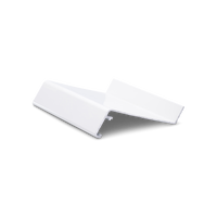 Aluminium waterslag gemoffeld 76110 (100 mm) 6000 mm (bestelnr. 0617)