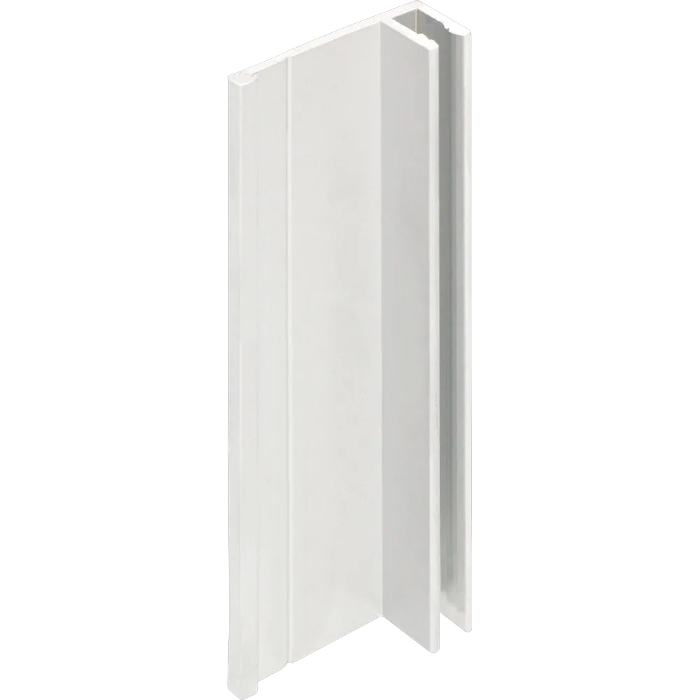Keralit basis aluminium eindprofiel (2807) (4000 mm)