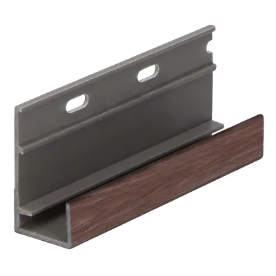 Keralit omrandingprof. met ontwatering 17 mm (2809) (4000 mm)
