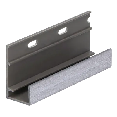 Keralit omrandingprof. met ontwatering 17 mm (2809) (4000 mm)