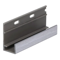Keralit omrandingprof. met ontwatering 17 mm (2809) (4000 mm)