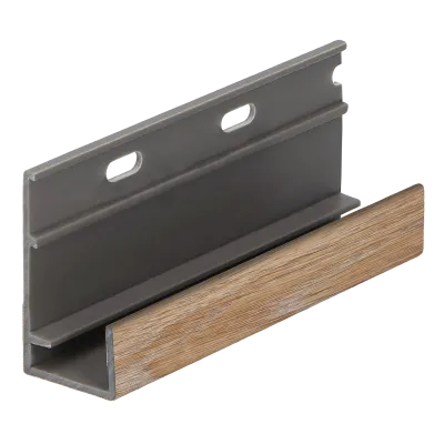 Keralit omrandingprof. met ontwatering 17 mm (2809) (4000 mm)