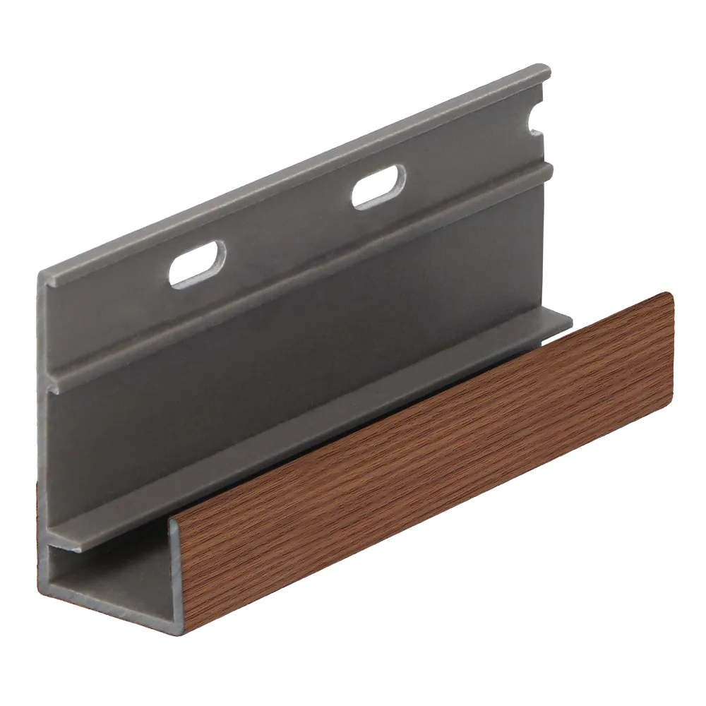 Keralit omrandingprof. met ontwatering 17 mm (2809) (4000 mm)
