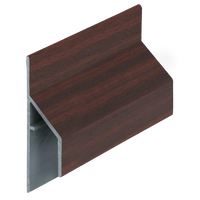 Keralit uitwendig rechthoekprofiel 46x46 mm (2812) (4000 mm)