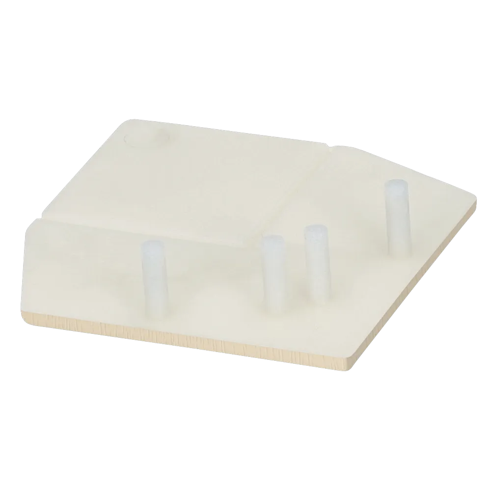Keralit eindkap voor uitwendig hoekprofiel recht (2822) 46x46 mm