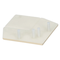 Keralit eindkap voor uitwendig hoekprofiel recht (2822) 46x46 mm