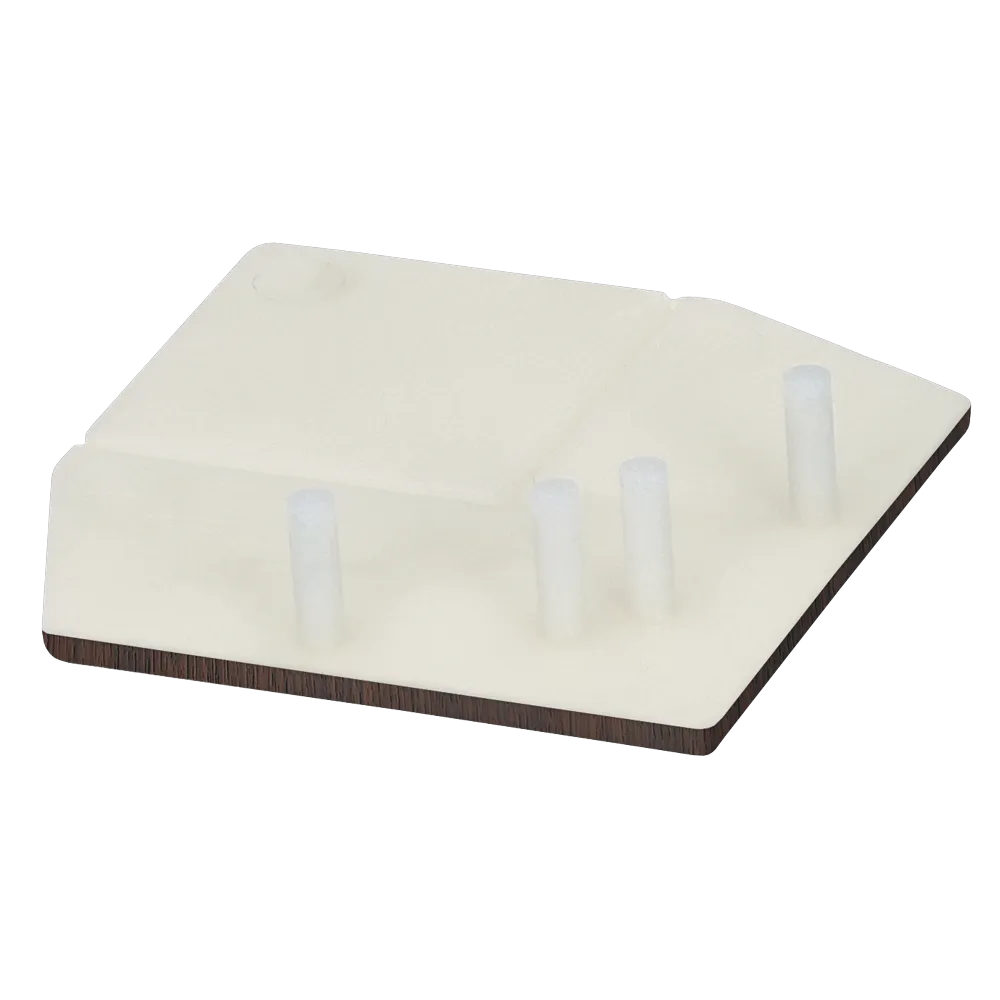 Keralit eindkap voor uitwendig hoekprofiel recht (2822) 46x46 mm