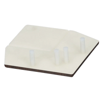 Keralit eindkap voor uitwendig hoekprofiel recht (2822) 46x46 mm