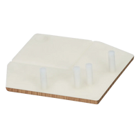 Keralit eindkap voor uitwendig hoekprofiel recht (2822) 46x46 mm