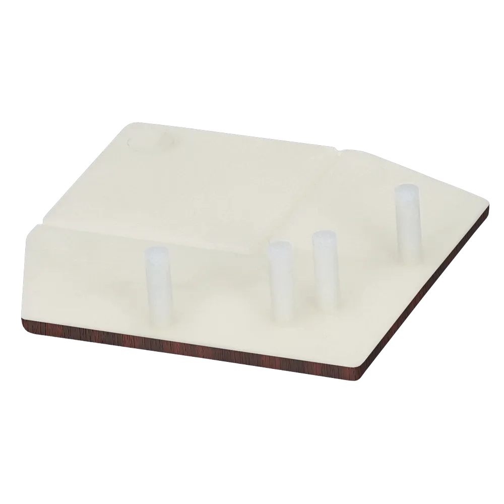 Keralit eindkap voor uitwendig hoekprofiel recht (2822) 46x46 mm
