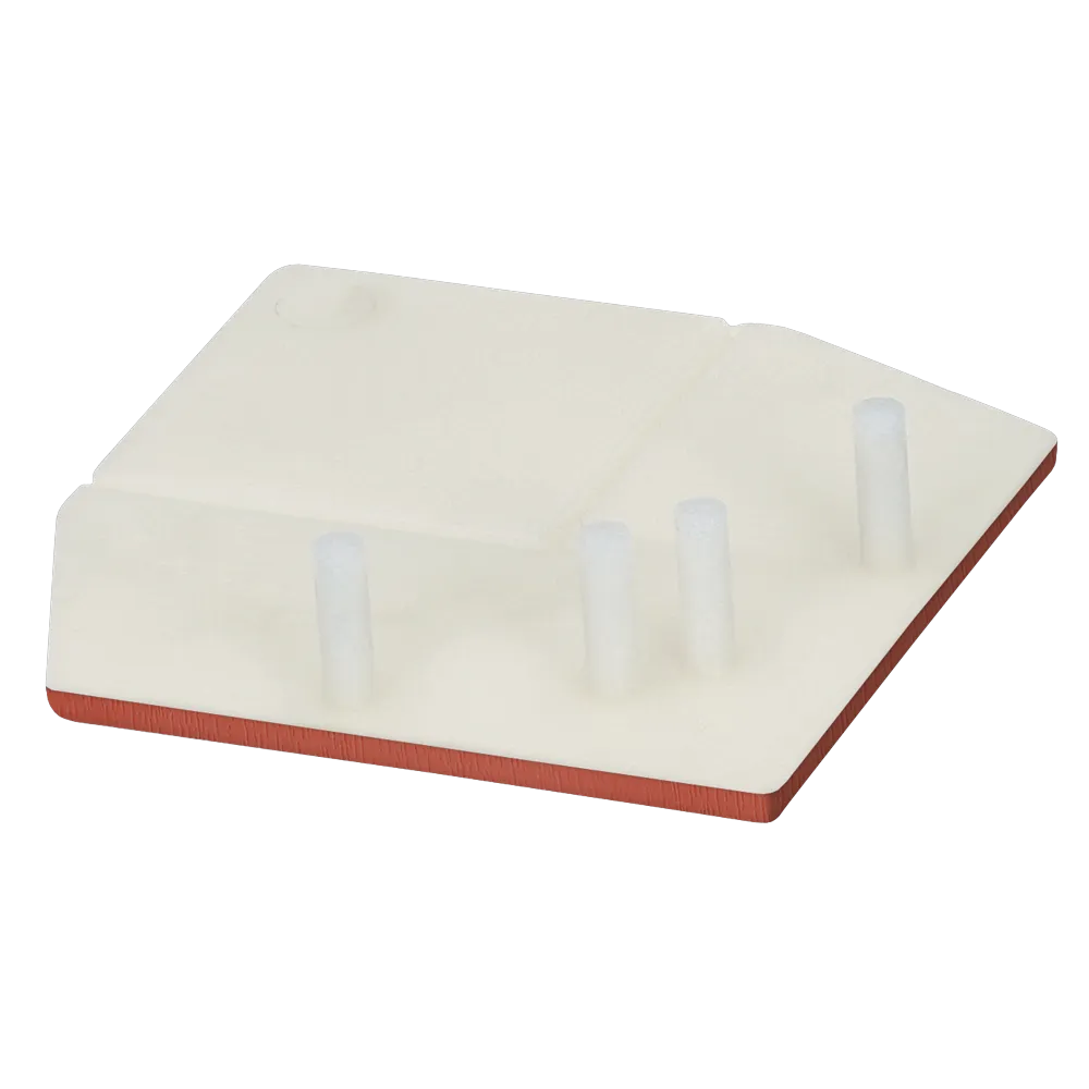 Keralit eindkap voor uitwendig hoekprofiel recht (2822) 46x46 mm