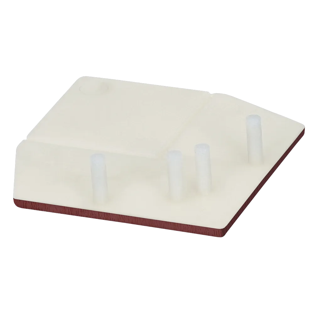 Keralit eindkap voor uitwendig hoekprofiel recht (2822) 46x46 mm