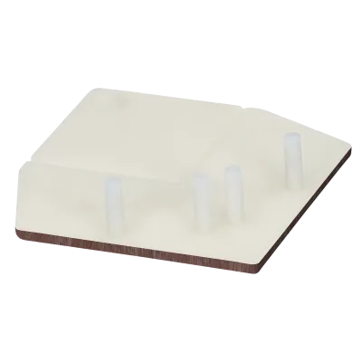 Keralit eindkap voor uitwendig hoekprofiel recht (2822) 46x46 mm