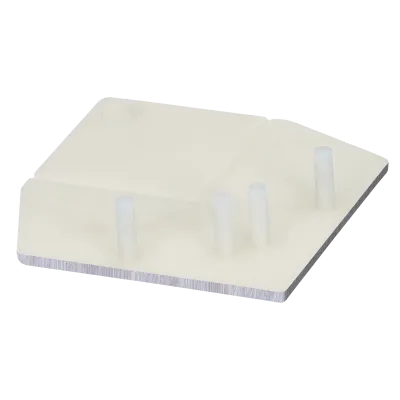 Keralit eindkap voor uitwendig hoekprofiel recht (2822) 46x46 mm