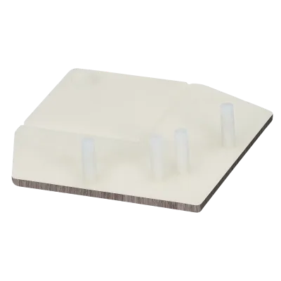 Keralit eindkap voor uitwendig hoekprofiel recht (2822) 46x46 mm