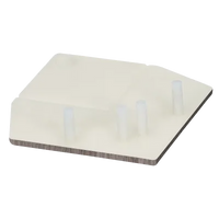 Keralit eindkap voor uitwendig hoekprofiel recht (2822) 46x46 mm