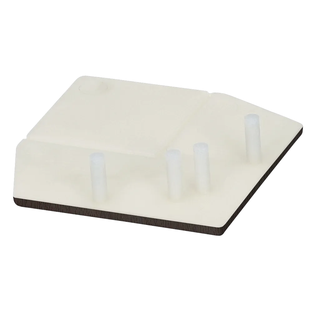 Keralit eindkap voor uitwendig hoekprofiel recht (2822) 46x46 mm