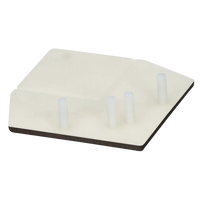 Keralit eindkap voor uitwendig hoekprofiel recht (2822) 46x46 mm