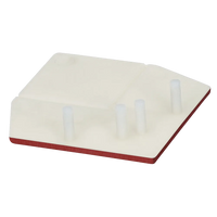 Keralit eindkap voor uitwendig hoekprofiel recht (2822) 46x46 mm