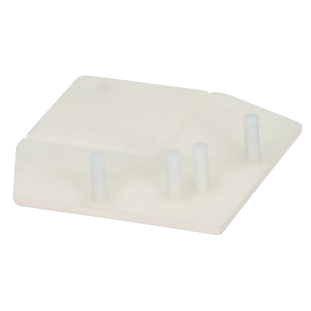 Keralit eindkap voor uitwendig hoekprofiel recht (2822) 46x46 mm