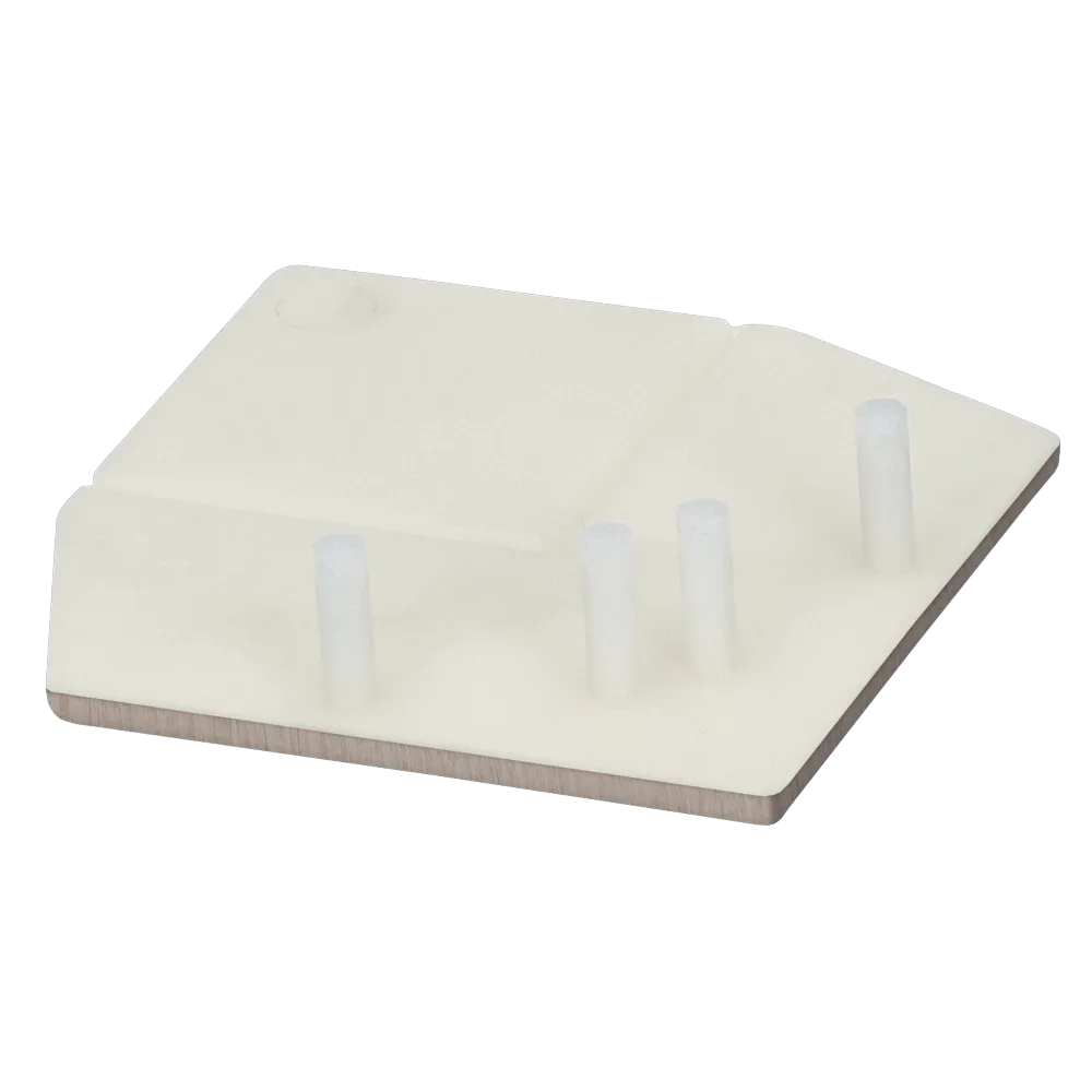 Keralit eindkap voor uitwendig hoekprofiel recht (2822) 46x46 mm