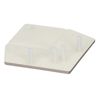Keralit eindkap voor uitwendig hoekprofiel recht (2822) 46x46 mm