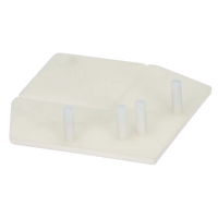Keralit eindkap voor uitwendig hoekprofiel recht (2822) 46x46 mm