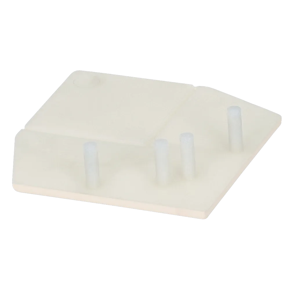 Keralit eindkap voor uitwendig hoekprofiel recht (2822) 46x46 mm