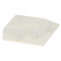 Keralit eindkap voor uitwendig hoekprofiel recht (2822) 46x46 mm