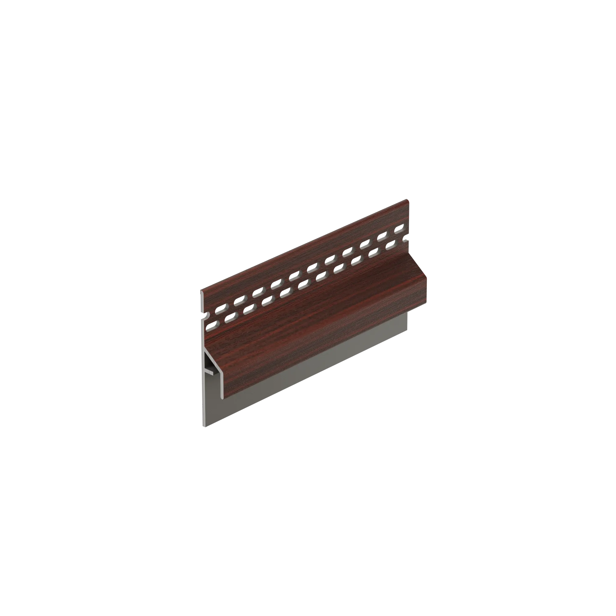 Keralit trim/kraal vent. voor Keralit dakrand 6000 mm (2833)