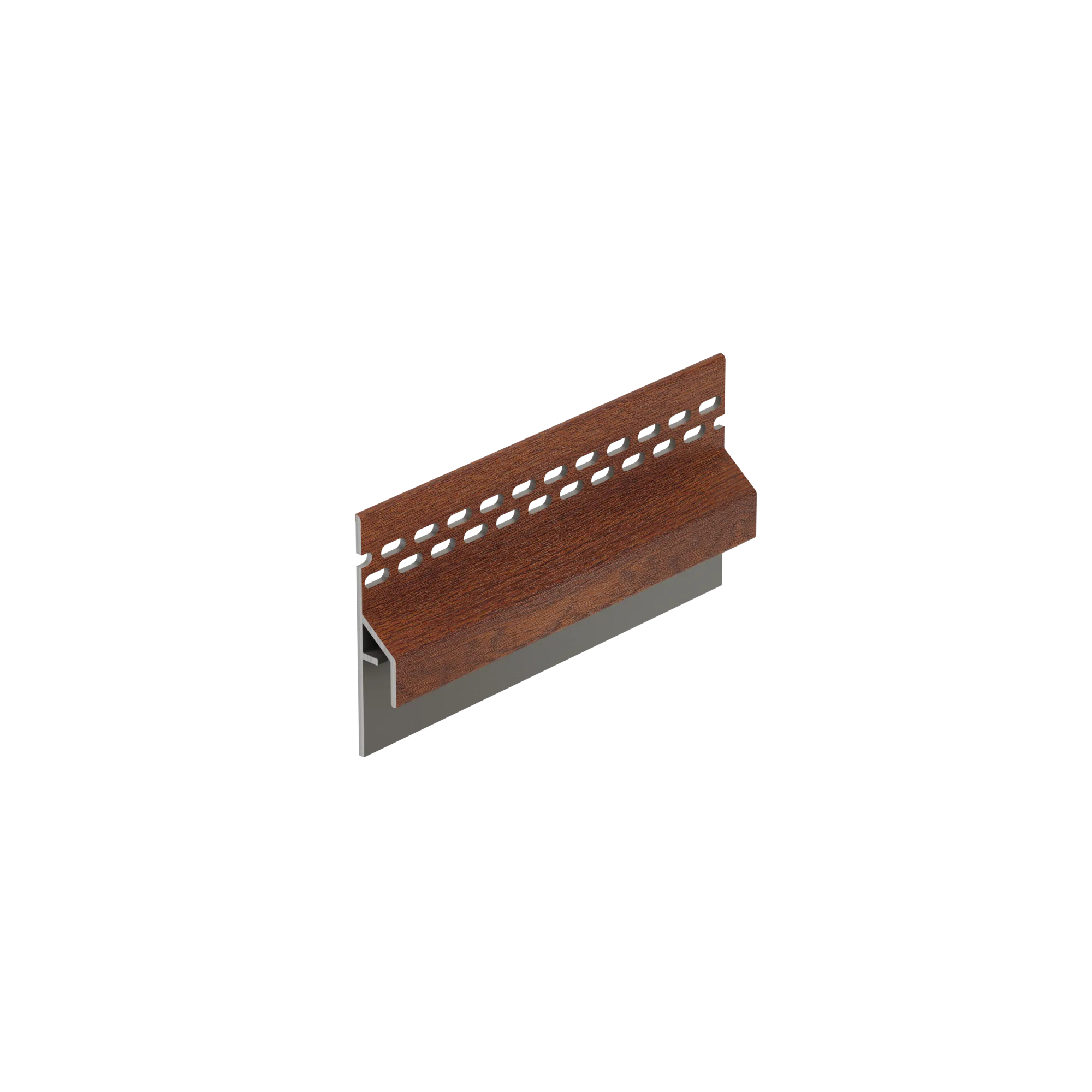 Keralit trim/kraal vent. voor Keralit dakrand 6000 mm (2833)