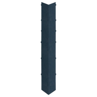 Keralit uitwendig hoekstuk 350 mm dakrand (bestelnr. 2847)