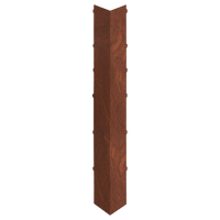 Keralit uitwendig hoekstuk 350 mm dakrand (bestelnr. 2847)