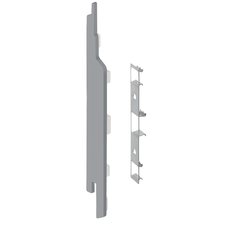 Keralit eindkap+connector links (2860) voor 2814 (5 stuks) 143 mm