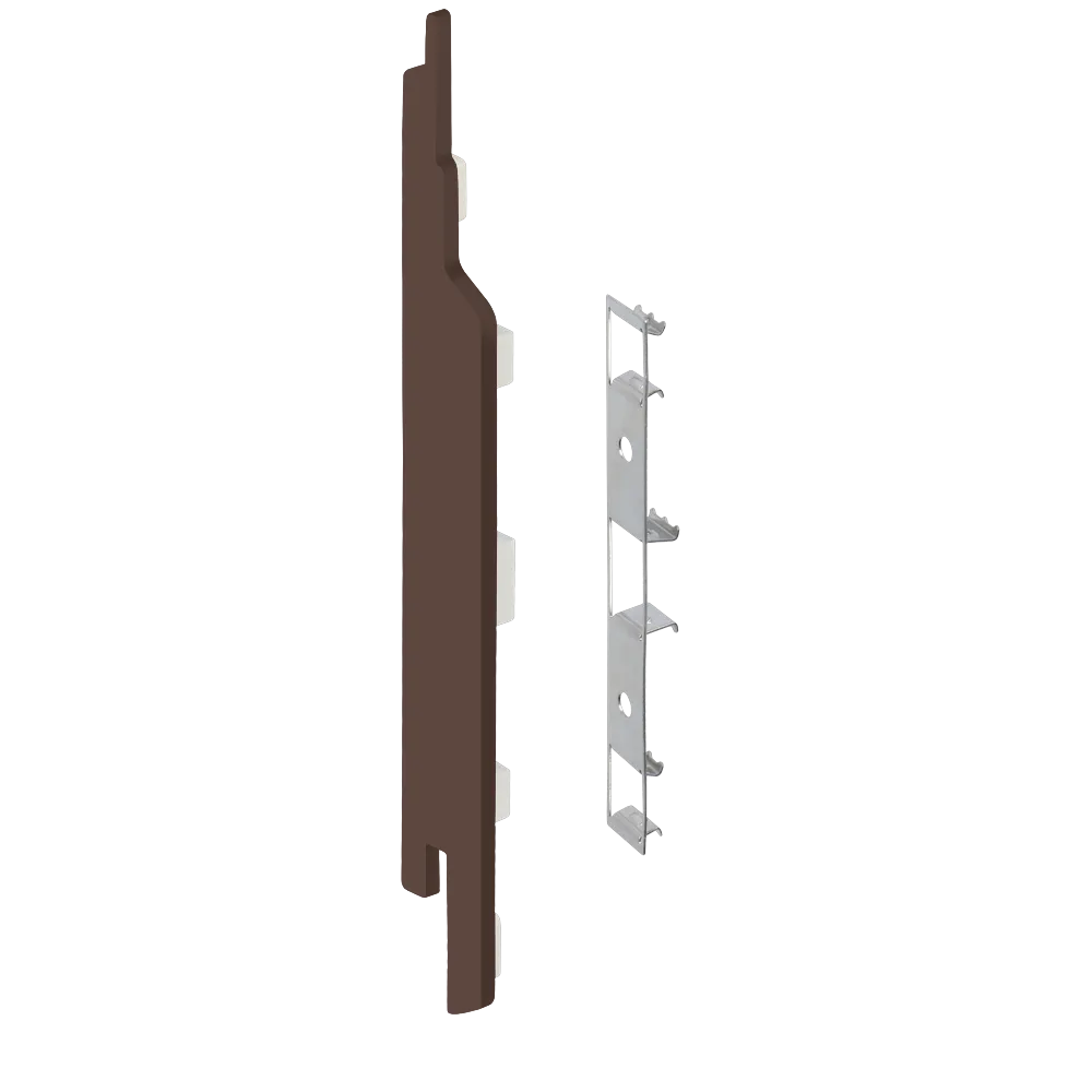 Keralit eindkap+connector links (2860) voor 2814 (5 stuks) 143 mm
