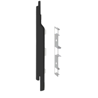 Keralit eindkap+connector links (2860) voor 2814 (5 stuks) 143 mm