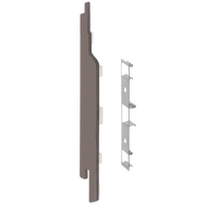 Keralit eindkap+connector links (2860) voor 2814 (5 stuks) 143 mm