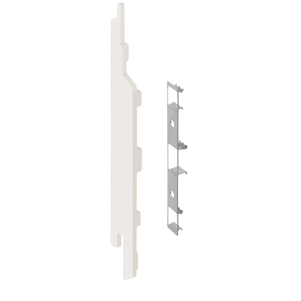 Keralit eindkap+connector links (2860) voor 2814 (5 stuks) 143 mm