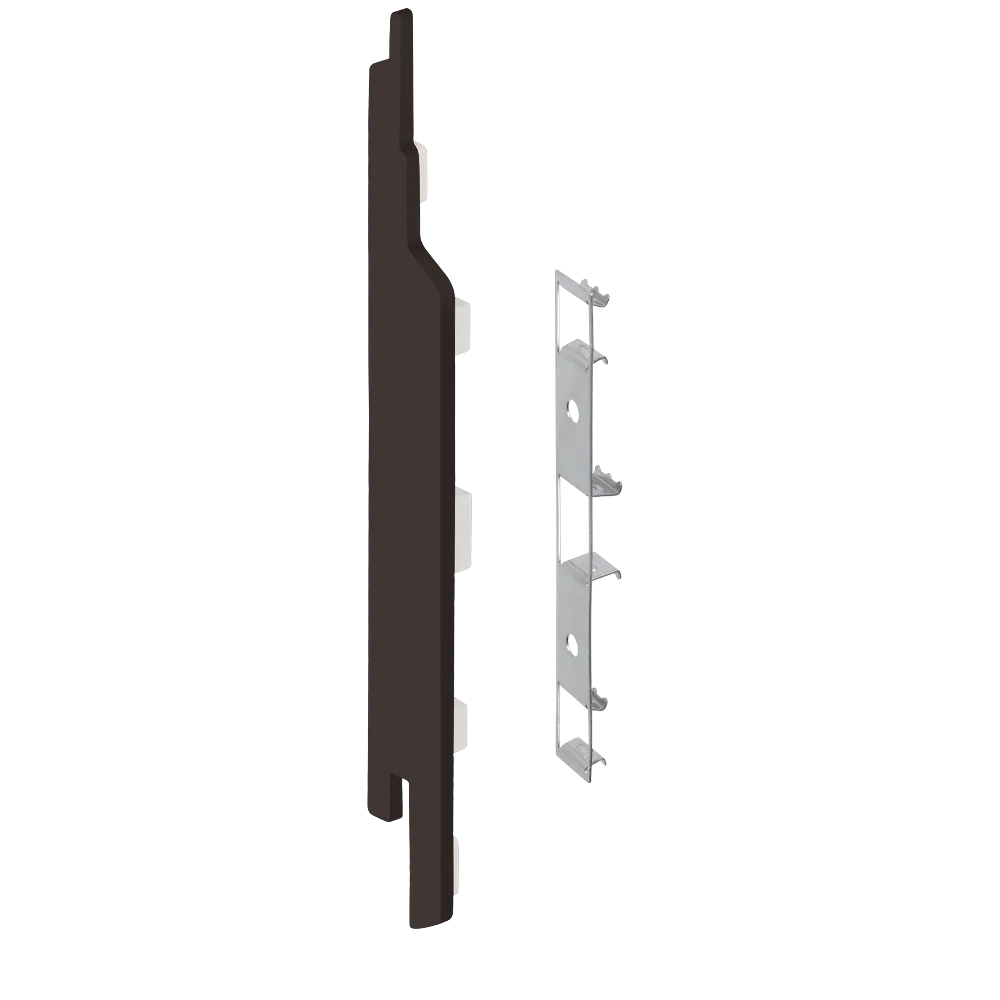 Keralit eindkap+connector links (2860) voor 2814 (5 stuks) 143 mm