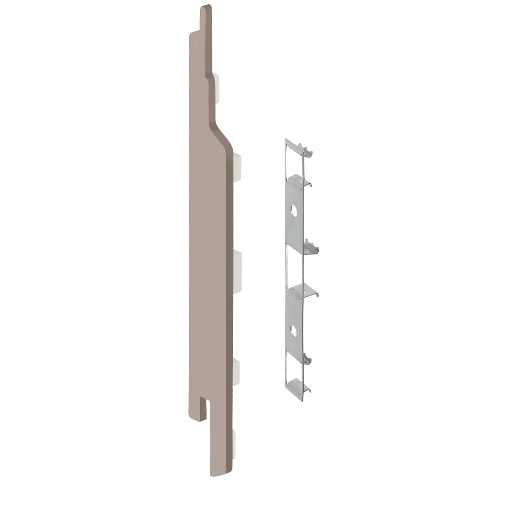 Keralit eindkap+connector links (2860) voor 2814 (5 stuks) 143 mm